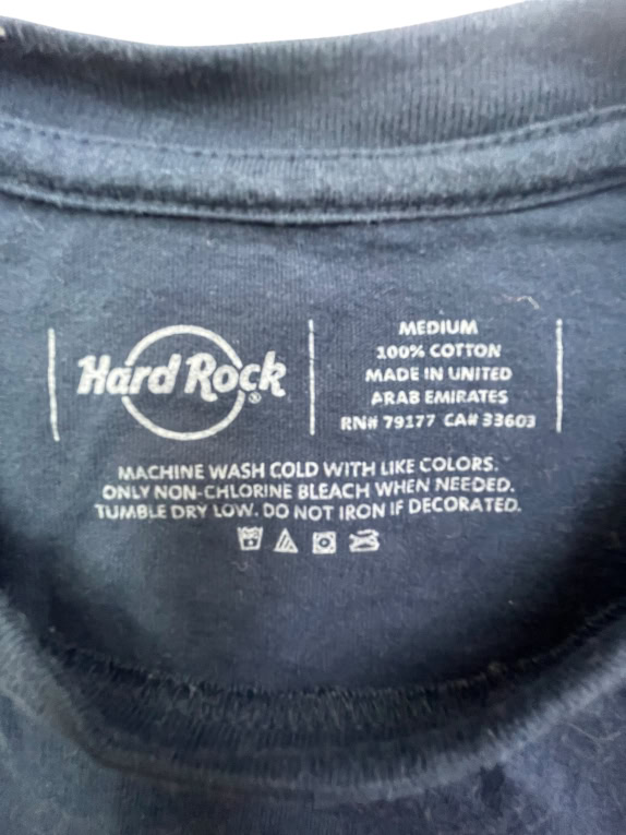 HARD ROCK CAFE ΜΠΛΟΥΖΑΚΙ VINTAGE FREDDIE MERCURY LOGO ΜΠΛΕ ΣΚΟΥΡΟ ΑΝΔΡΙΚΟ M