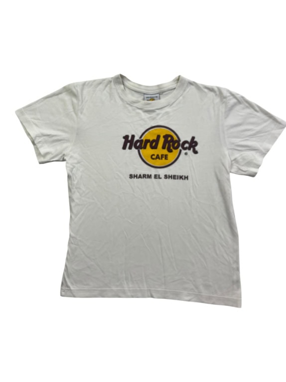 HARD ROCK CAFE ΜΠΛΟΥΖΑΚΙ VINTAGE ΛΟΓΟΤΥΠΟ SHARM EL SHEIKH ΛΕΥΚΟ UNISEX XS