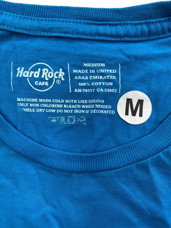 HARD ROCK CAFE ΜΠΛΟΥΖΑΚΙ VINTAGE MALTA ΛΟΓΟΤΥΠΟ ΜΠΛΕ ΓΥΝΑΙΚΕΙΟ M