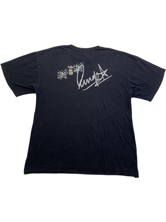 HARD ROCK CAFE ΜΠΛΟΥΖΑΚΙ VINTAGE PEACE LOVE RINGO STARR ΜΑΥΡΟ ΑΝΔΡΙΚΟ XL