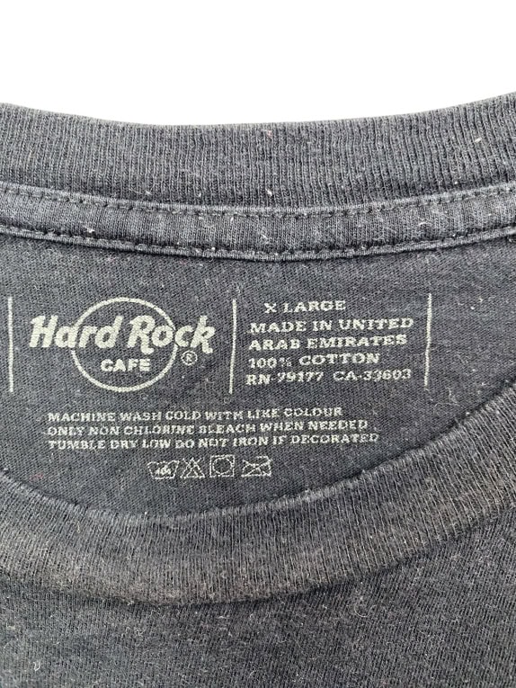 HARD ROCK CAFE ΜΠΛΟΥΖΑΚΙ VINTAGE PEACE LOVE RINGO STARR ΜΑΥΡΟ ΑΝΔΡΙΚΟ XL