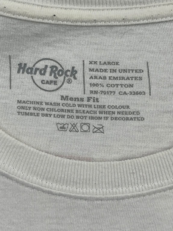 Hard Rock Cafe Munich T-Shirt Λευκό Unisex XXL