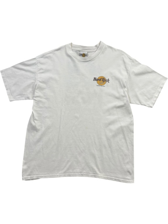 Hard Rock Cafe Puerto Vallarta T-Shirt Bianca Unisex L
