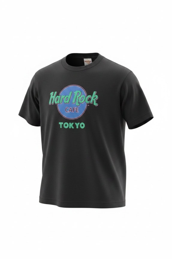 HARD ROCK CAFE T SHIRT GRAFICA NERA UNISEX PRE OWNED XL