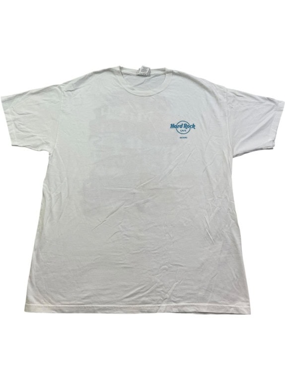 HARD ROCK CAFE T SHIRT MINIMAL ΑΝΟΙΧΤΟ ΓΚΡΙ ΑΝΤΡΙΚΟ PRE OWNED L