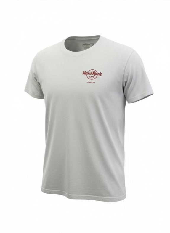 HARD ROCK CAFE T SHIRT MINIMAL ΓΚΡΙ ΑΝΤΡΙΚΟ PRE OWNED M