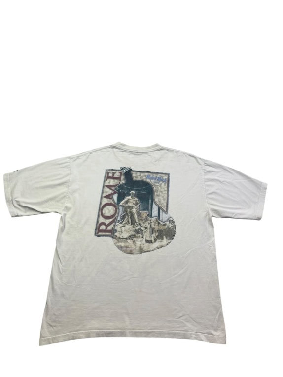 HARD ROCK CAFE T SHIRT MINIMAL OFF WHITE UNISEX PRE OWNED XXL