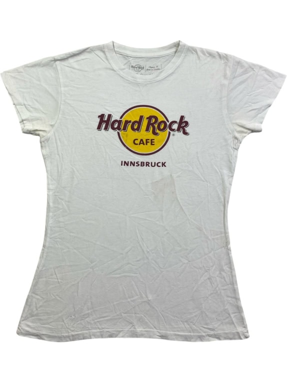 HARD ROCK CAFE T-SHIRT VENICE VINTAGE LOGO ΛΕΥΚΟ ΓΥΝΑΙΚΕΙΟ MEDIUM
