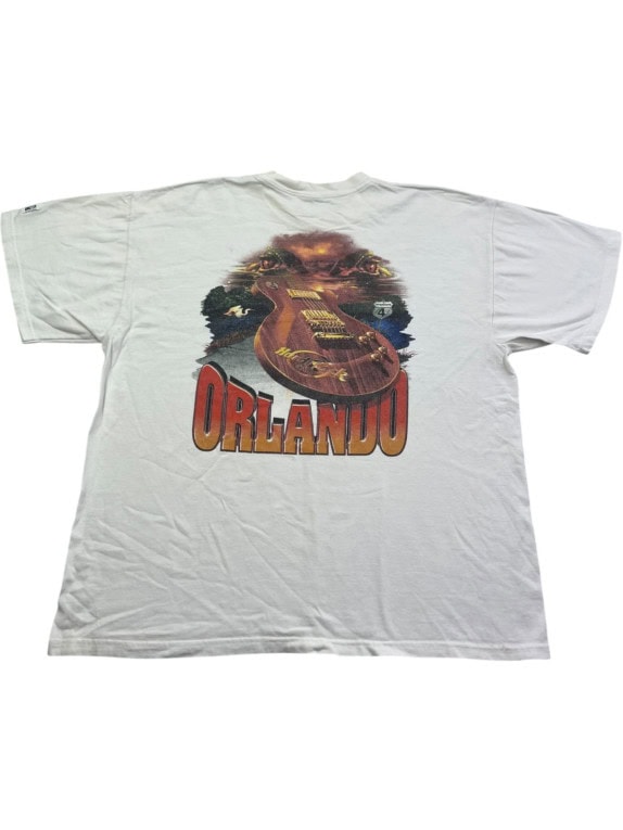 HARD ROCK CAFE T SHIRT VINTAGE OFF WHITE UNISEX PRE OWNED