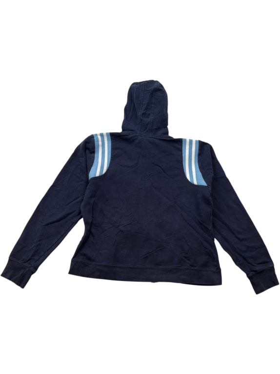 HARD ROCK CAFE ZIP HOODIE ATHLETIC NAVY DONNA PRE OWNED S