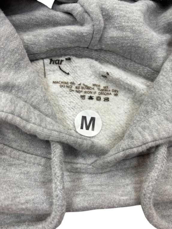 HARD ROCK HOODIE GRAPHIC GREY UNISEX PRE OWNED M