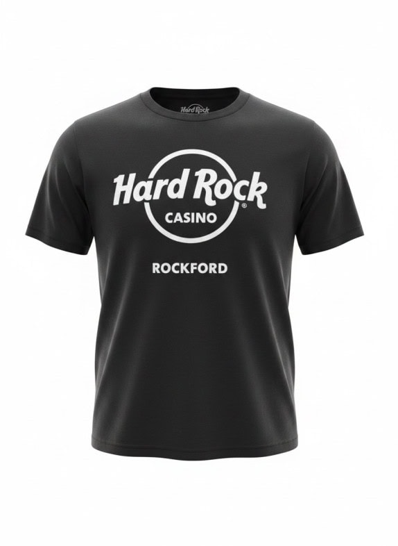 HARD ROCK T SHIRT GRAPHIC ΜΑΥΡΟ ΑΝΤΡΙΚΟ PRE OWNED