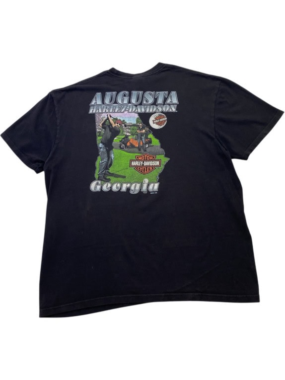 HARLEY DAVIDSON GRAPHIC TEE ΜΑΥΡΟ ΑΝΤΡΙΚΟ PRE OWNED XXL
