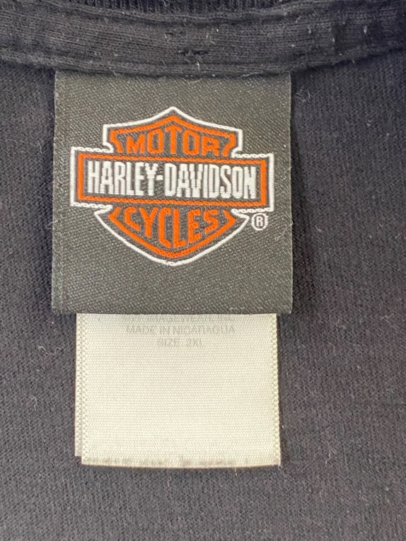 HARLEY DAVIDSON GRAPHIC TEE ΜΑΥΡΟ ΑΝΤΡΙΚΟ PRE OWNED XXL