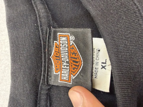 HARLEY DAVIDSON GRAPHIC TEE ΜΑΥΡΟ ΑΝΤΡΙΚΟ PRE OWNED XL