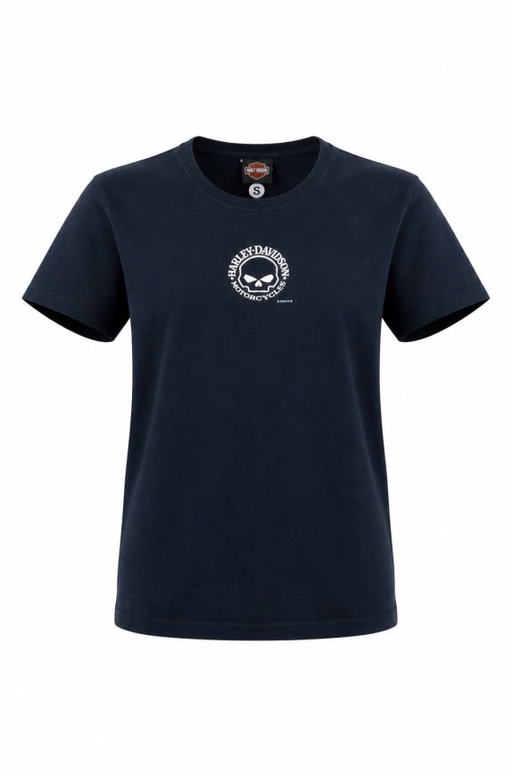 HARLEY DAVIDSON GRAPHIC TEE MINIMAL NAVY MEN PRE OWNED S