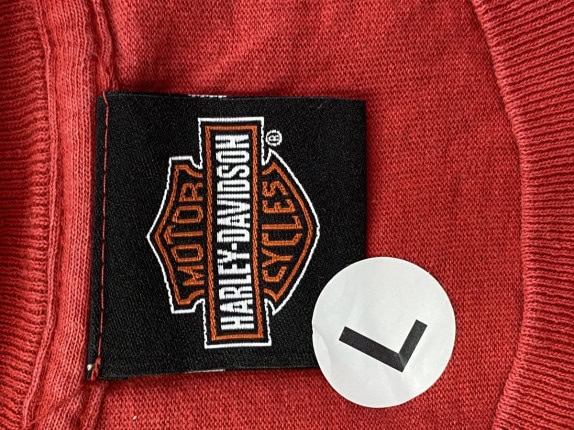 HARLEY DAVIDSON GRAPHIC TEE RED ΑΝΤΡΙΚΟ PRE OWNED L