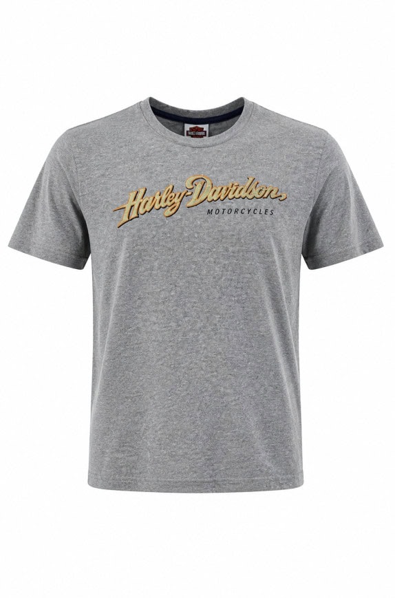 HARLEY DAVIDSON GRAPHIC TEE VINTAGE GRIGIO UOMO PRE OWNED M