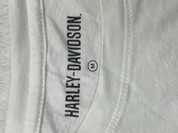 HARLEY DAVIDSON GRAPHIC TEE WHITE ΓΥΝΑΙΚΕΙΟ PRE OWNED M
