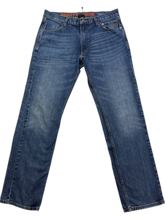 HARLEY DAVIDSON ΠΑΝΤΕΛΟΝΙ JEANS VINTAGE ΜΠΛΕ UNISEX XL preowned