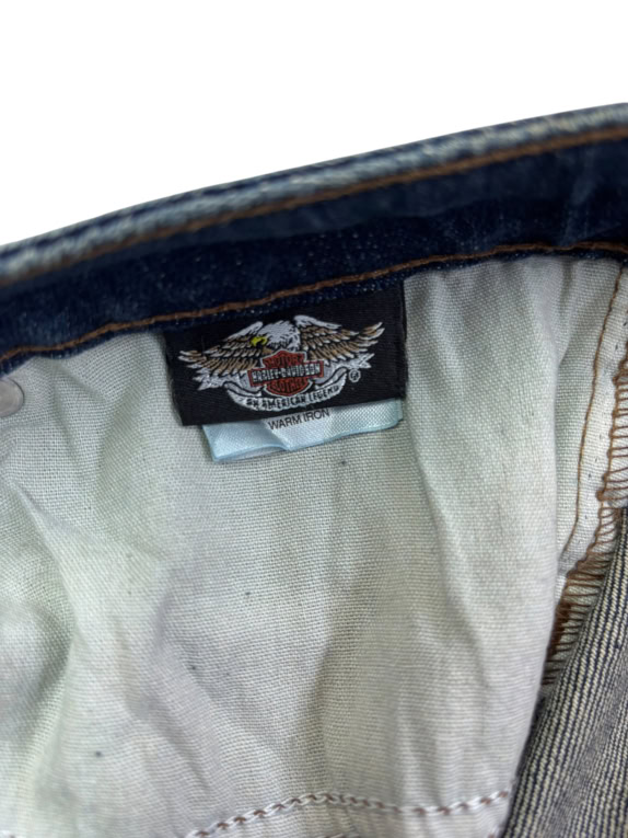 HARLEY DAVIDSON ΠΑΝΤΕΛΟΝΙ JEANS VINTAGE ΜΠΛΕ UNISEX XL preowned