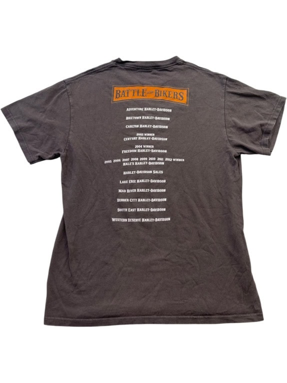 HARLEY DAVIDSON T SHIRT GRAFICA CHARCOAL UOMO PRE OWNED M
