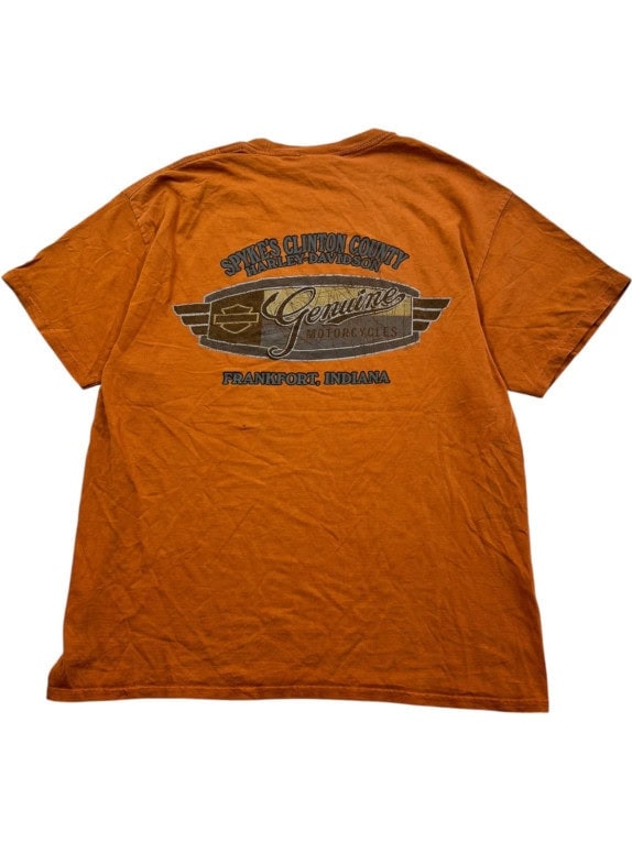 HARLEY DAVIDSON T SHIRT GRAPHIC ΚΕΡΑΜΙΔΙ ΑΝΤΡΙΚΟ PRE OWNED L