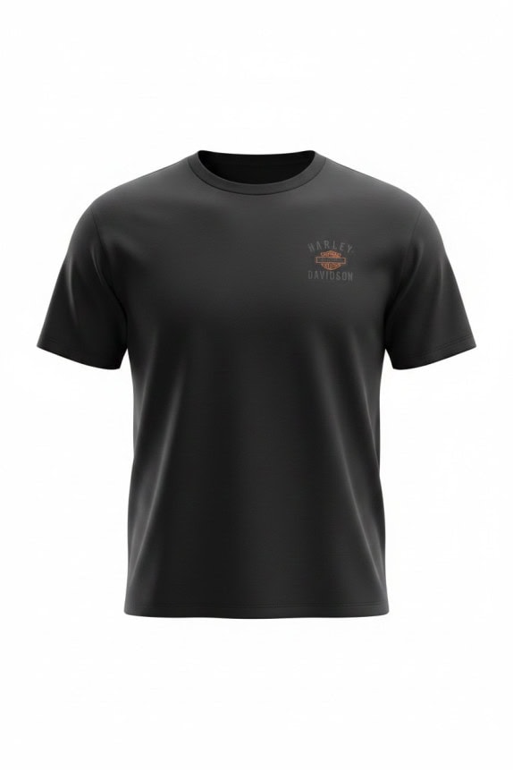 HARLEY DAVIDSON T SHIRT GRAPHIC NERO UOMO PRE OWNED XL