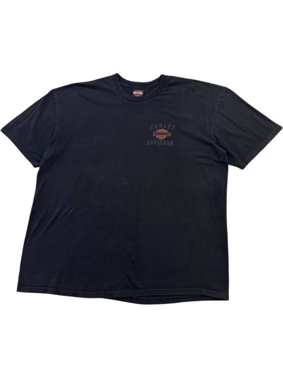HARLEY DAVIDSON T SHIRT GRAPHIC NERO UOMO PRE OWNED XL