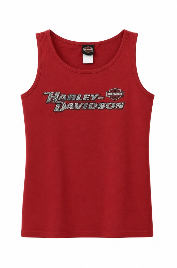 HARLEY DAVIDSON TANK TOP GRAPHIC RED ΑΝΤΡΙΚΟ PRE OWNED M