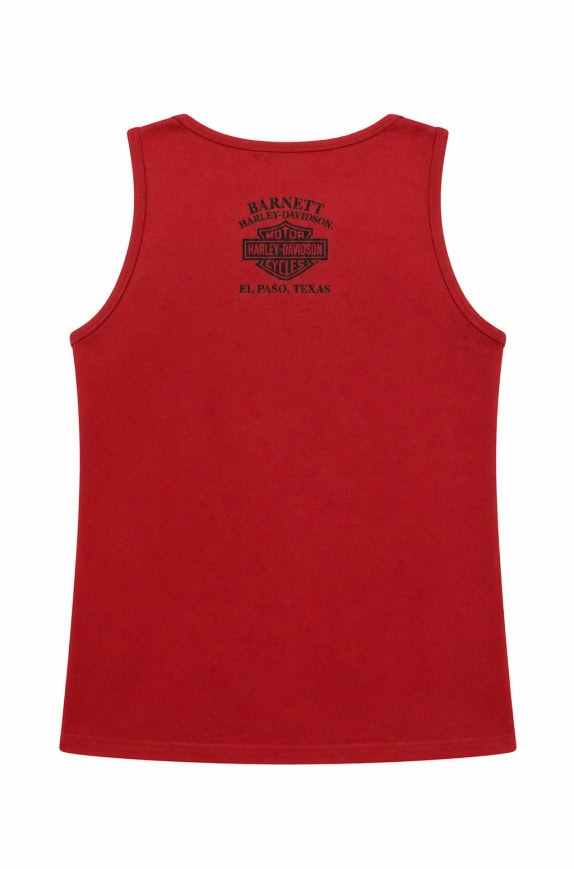 HARLEY DAVIDSON TANK TOP GRAPHIC RED ΑΝΤΡΙΚΟ PRE OWNED M