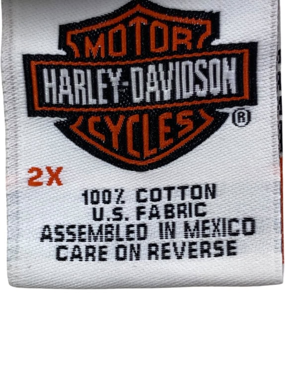 HARLEY-DAVIDSON Tank Top Monogram Logo Floral Cream WOMEN'S S