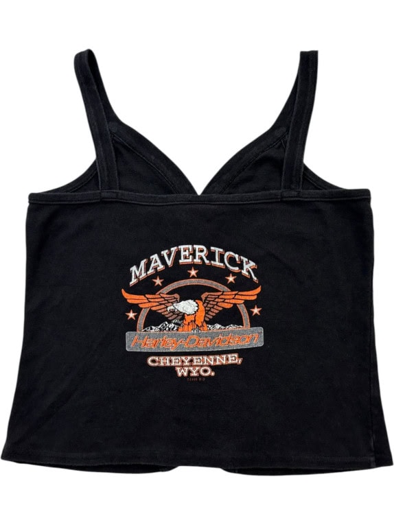HARLEY DAVIDSON TOP GRAPHIC ΜΑΥΡΟ ΓΥΝΑΙΚΕΙΟ PRE OWNED M