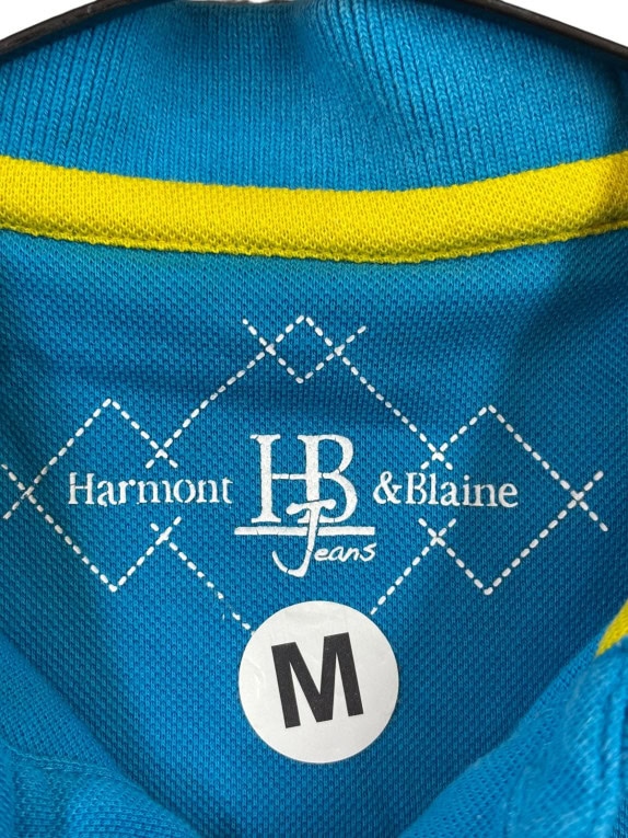 HARMONT BLAINE JEANS POLO CLASSIC ΤΙΡΚΟΥΑΖ ΑΝΤΡΙΚΟ PRE OWNED M