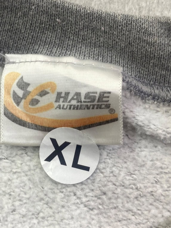 HASE AUTHENTICS CREWNECK RACING GRAPHIC ΓΚΡΙ ΑΝΤΡΙΚΟ PRE OWNED XL