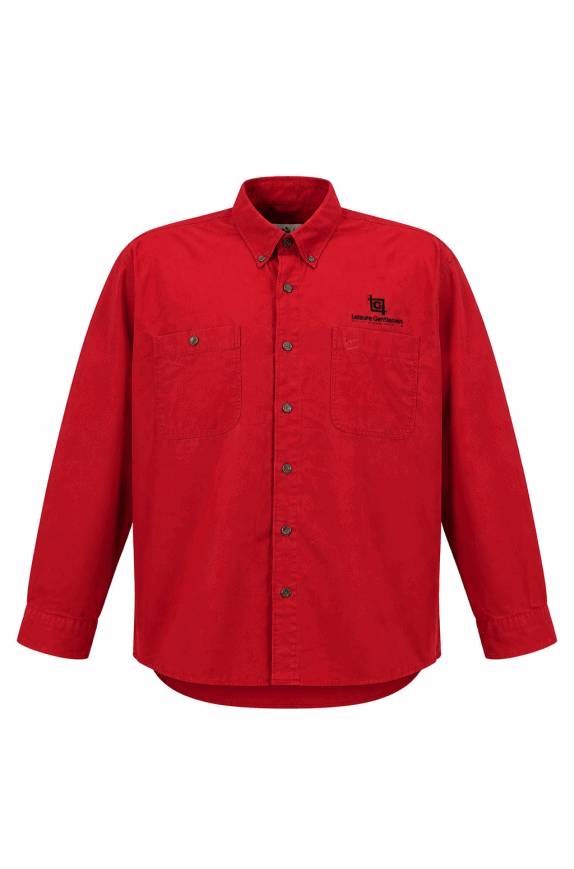CHASE AUTHENTICS ΠΟΥΚΑΜΙΣΟ ΜΙΝΙΜΑΛ ΚΟΚΚΙΝΟ ΑΝΤΡΙΚΟ PRE OWNED XL