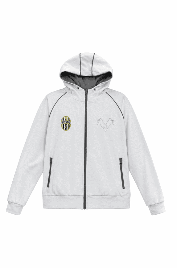 HELLAS VERONA FC ΖΑΚΕΤΑ ΜΕ ΚΟΥΚΟΥΛΑ SPORTSWEAR ΛΕΥΚΟ ΑΝΤΡΙΚΟ PRE OWNED M