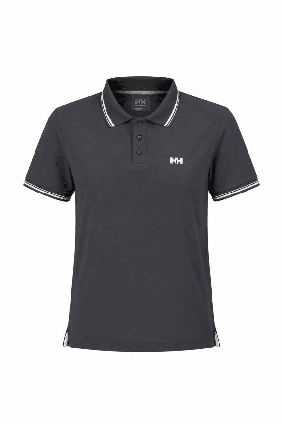 HELLY HANSEN POLO SHIRT MINIMAL CHARCOAL UOMO PRE OWNED XL