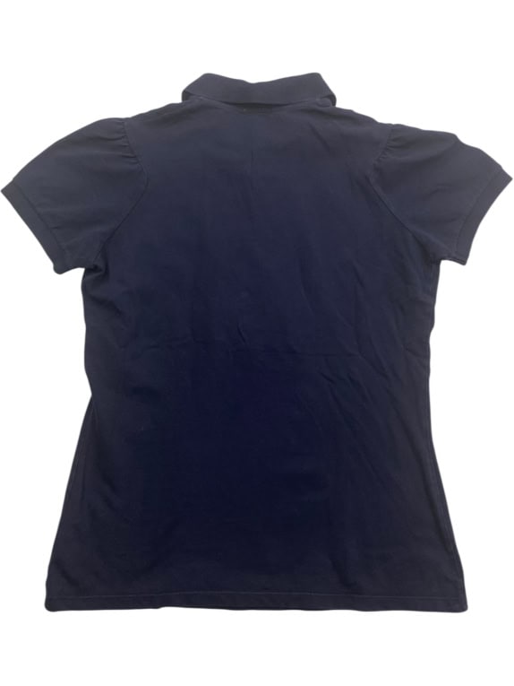 Henry Cotton’s Polo Maglia con volant navy da donna M