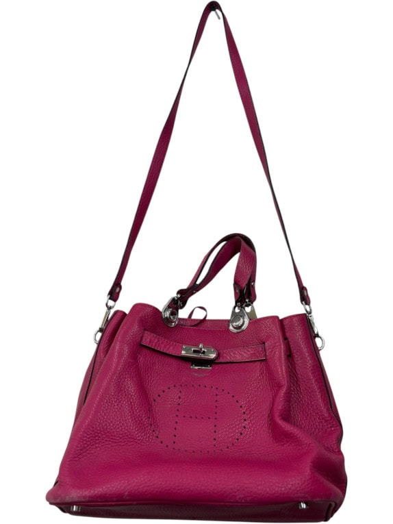 HERMES ΤΣΑΝΤΑ ΧΕΙΡΟΣ CLASSIC ΦΟΥΞΙΑ ΓΥΝΑΙΚΕΙΟ PRE OWNED