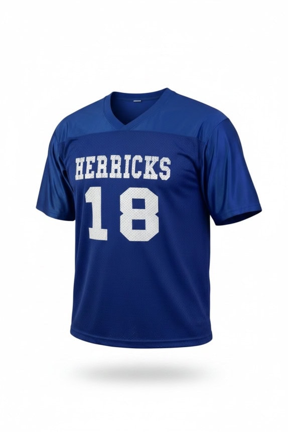 HERRICKS MAGLIA SPORTIVA ATHLETIC BLU UOMO PRE OWNED