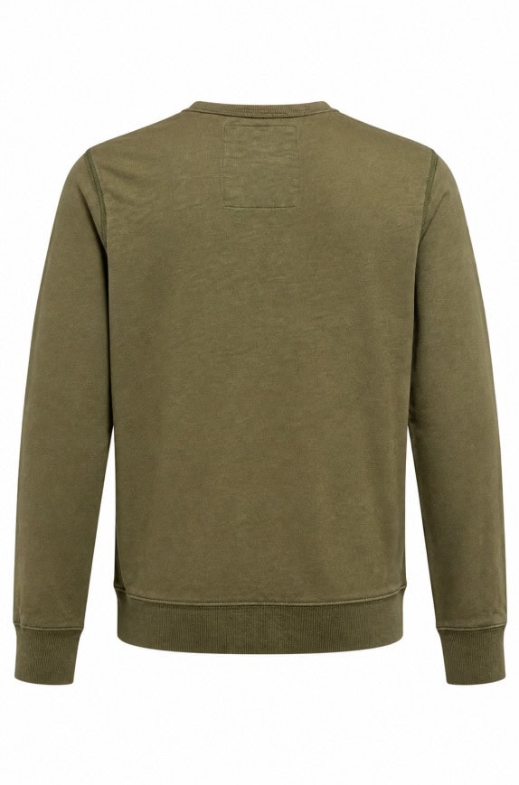 HILFIGER DENIM FELPA KHAKI UOMO PRE OWNED L