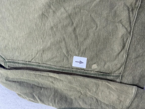 HILFIGER DENIM FELPA KHAKI UOMO PRE OWNED L
