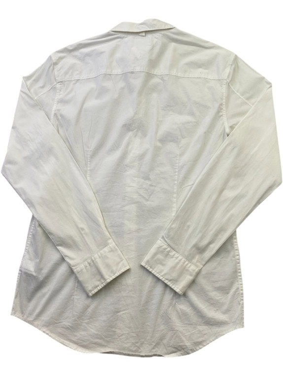 HILFIGER DENIM CAMICIA SLIM FIT BIANCO UOMO PRE OWNED M