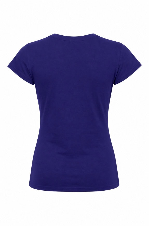 HILFIGER DENIM GRAPHIC TSHIRT PURPLE WOMENS PRE OWNED M