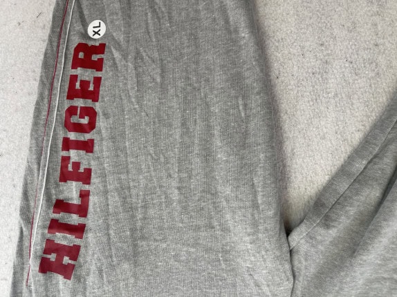 HILFIGER ΦΟΡΜΑ ΑΝΕΤΗ ΓΚΡΙ ΑΝΤΡΙΚΟ PRE OWNED XL