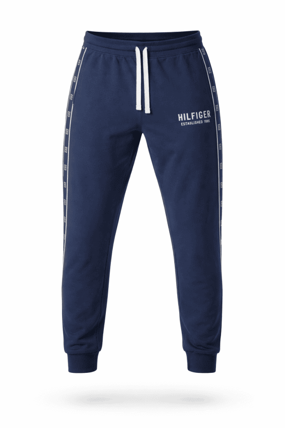 HILFIGER ΦΟΡΜΑ ΑΘΛΗΤΙΚΗ ΜΕ LOGO ΜΠΛΕ ΑΝΤΡΙΚΟ PRE OWNED L