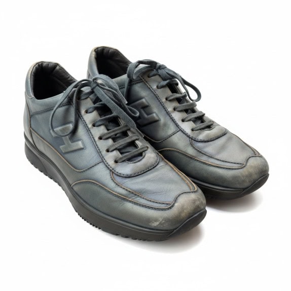 HOGAN SNEAKERS IN PELLE CLASSIC NERO UOMO PRE OWNED