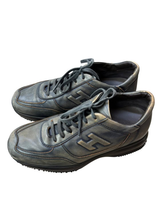 HOGAN SNEAKERS IN PELLE CLASSIC NERO UOMO PRE OWNED