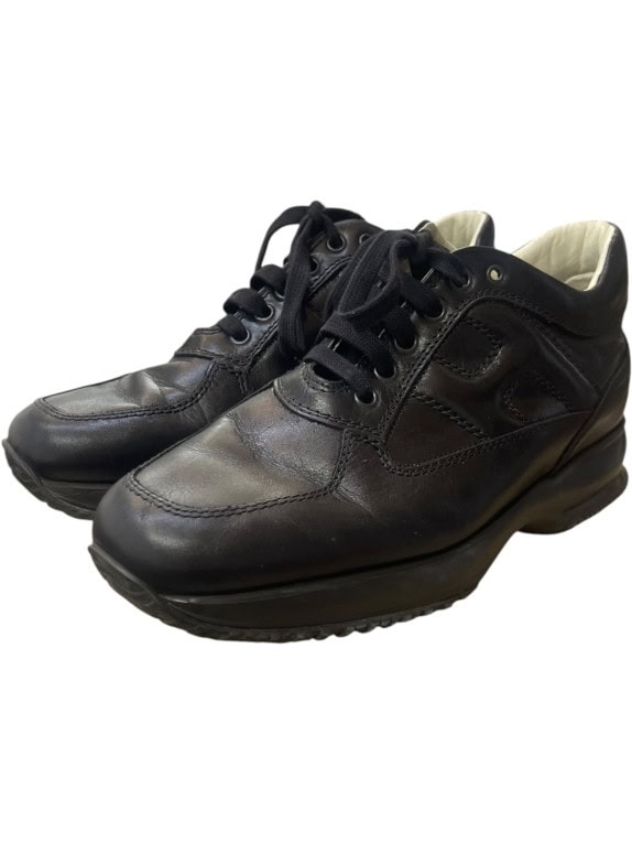HOGAN SNEAKERS MINIMAL ΜΑΥΡΟ UNISEX PRE OWNED EU38